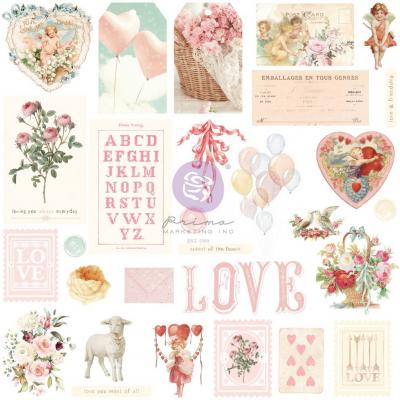 Prima Marketing Magic Love Die Cuts - Ephemera